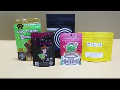 1g 小型 黒色 子供用袋 自立するプラスチックジッパーロック付き