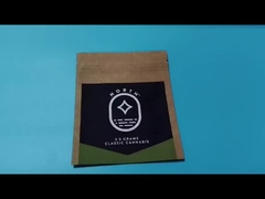 印刷されたクラフトバッグ