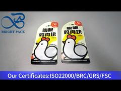 フリーズドライチキン プラスチックバッグ