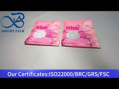 クリアウィンドウ付き洗濯洗剤ボールパウチ