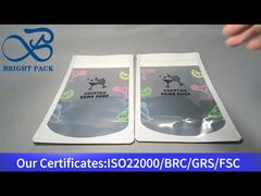 stand up ziplock pouch with clear window