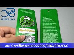 small green plastic bag