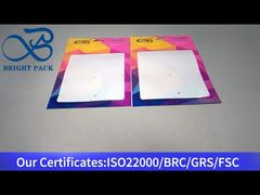 透明な窓が付いた小さなケーブルジップロックバッグ