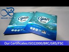 ランドリーカプセル用スタンドアップジップロックバッグ