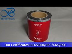 食品級の赤色アルミホイルロールフィルム