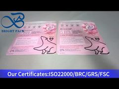 洗濯用洗剤用の赤いスタンドアップジップポック