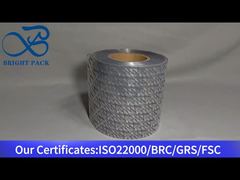 Mの文字が入った透明ロールフィルム