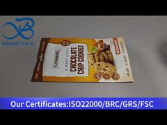 チョコチップのクッキー スタンドアップ ザイプバッグ