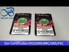 カスタムチャイルドプルーフ出口バッグ、カンナビノイドインディカグミ用