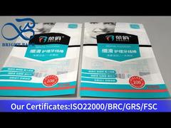 デンタルフロス用のカスタムの再密封可能なビニール袋