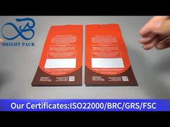 オレンジ色の子供に安全なパッケージ