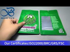 透明窓付き大麻マイラーバッグ