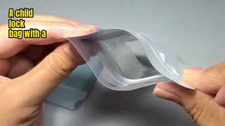覗き窓付きチャイルドロックバッグ