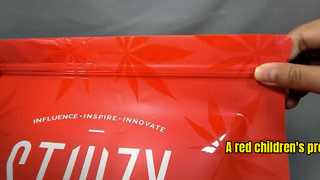 赤い子供用保護バッグ