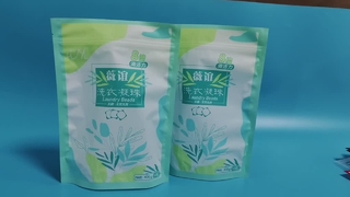 ランドリービーズジッパーバッグ漏れ防止気密バルク洗剤ブランド用