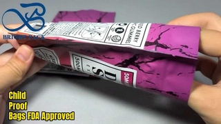 FDA認定のカスタムチャイルドプルーフマイラーバッグ