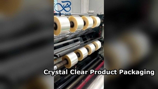 透明包装ロールフィルム高透明度食品グレードフレキシブルパックフィルムロール