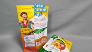 大麻卸売用のカスタム印刷ジップ ビニール袋