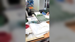 環境に優しい白い印刷されたグラシン袋食品安全な小売包装袋