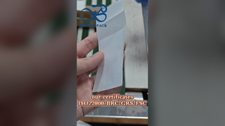 防塵グラシン紙バッグ: 布ディスペンサリーおよびブランド向けにカスタム印刷