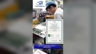 環境に優しい衣料品の包装用 生物分解性透明ガラス製紙袋