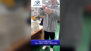 カスタマイズされたロゴグラシン紙袋衣服堆肥化可能な衣類グラシン紙袋透明紙パック