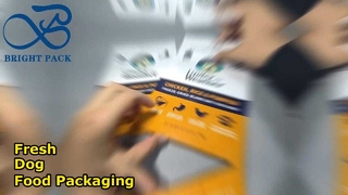 ドッグフード 170g 用黄色ポリエチレン包装袋