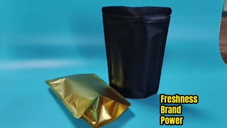 中国メーカーの多色印刷アルミ箔複合スタンドアップジッパーバッグ