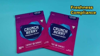 大麻の鮮度およびコンプライアンスのニーズに対応する米国特許取得済みのカスタムマイラージップロックバッグ