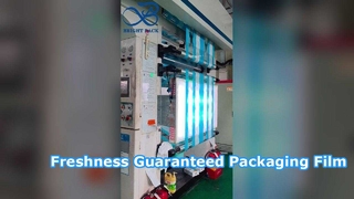 新素材ロールフィルム 環境配慮型ハイバリア包装フィルム