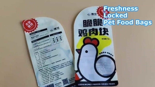 鮮度およびバルク卸売供給用の酸素バリアペットフリーズドライフードバッグ