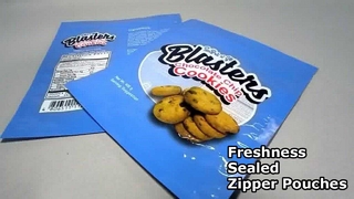 防湿ジッパー食品保存ポーチ