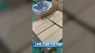 スタンドアップジッパーバッグ気密B2B卸売注文の食品安全な再密封可能