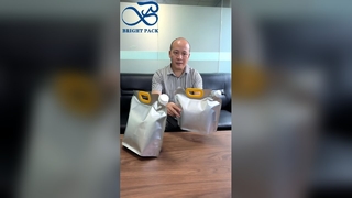 スタンドアップ注ぎ口ポーチ漏れ防止食品グレード気密液体パックポーチ