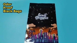 保管および大量卸売用の防臭黒色アルミホイル複合ジッパーバッグ