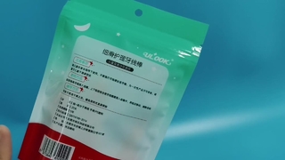 デンタルフロスジッパーバッグ衛生的再密封可能なバルクオーラルケアブランド用