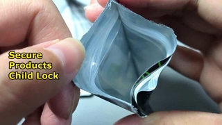 米国特許取得済みの大麻チャイルドロックバッグ