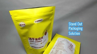 FDA 承認の再密封可能なスタンディング ジップロック バッグ