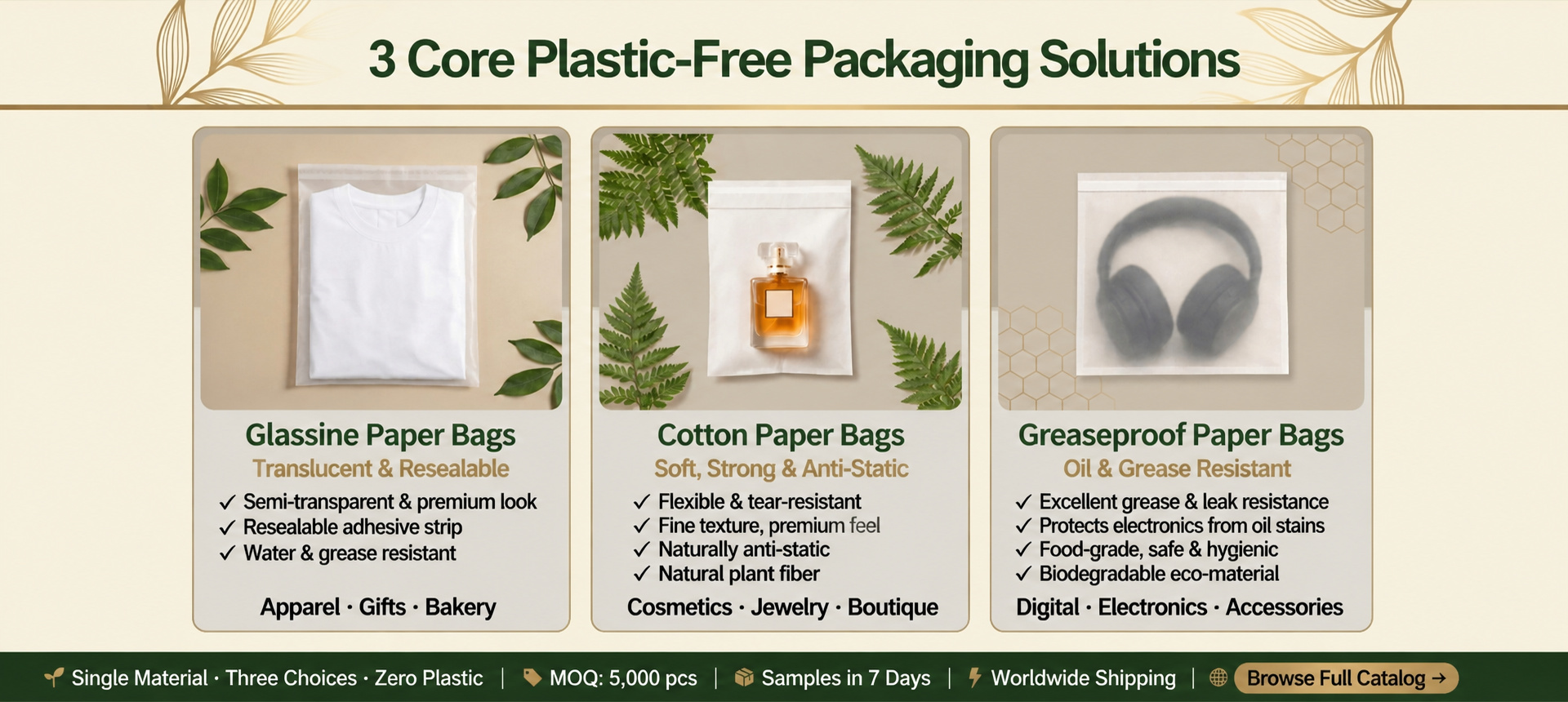 品質 プラスチックを使わない紙袋 工場