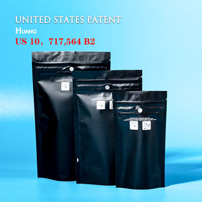 オーダーメイド 子どものロック 安全な 熱シール トップ アルミ ミラー 5オンス スタンドアップジップ トップバッグ