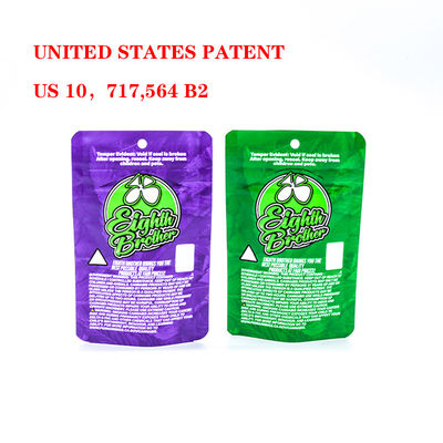 防臭プラスチック ザイパーロック 子供用保護袋 自立式 食品袋 オーダーメイド