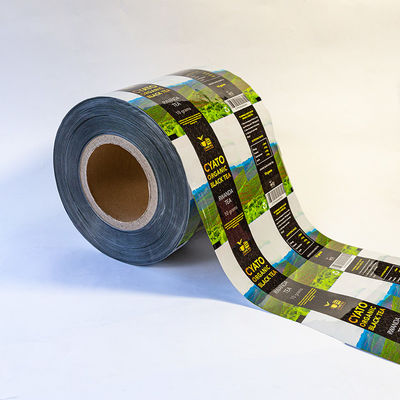 食品 アルミニウムホイル複合ロールフィルム カラー印刷 お茶 スナック 自動包装ロールフィルム