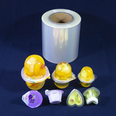 カスタムロゴ 簡単に乳製品 剥がれる蓋膜 ポリエステルフィルム