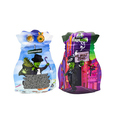 カスタムデザイン マイラーバッグ 3.5g 安全な雑草の包装のために空白