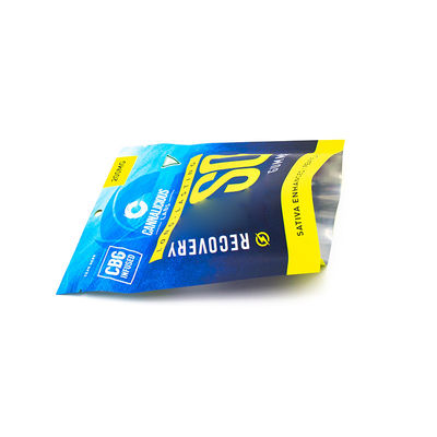 安全でカスタマイズ可能な3面型防子型VMOPP+PET+PEジッパー包装袋