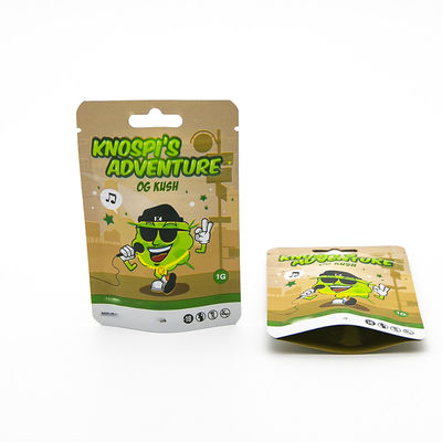 タバコ/たばこ保管用の子供用無臭ジップマイラーポケット