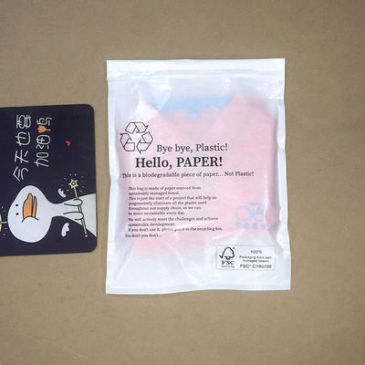 環境に優しい生物分解性透明紙包装