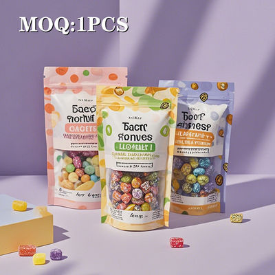 オーダーメイドロゴ マイラーバッグ 3 サイド シーリング ポケット  Zip ロック プラスチック スタンドアップ タバコ 梱包