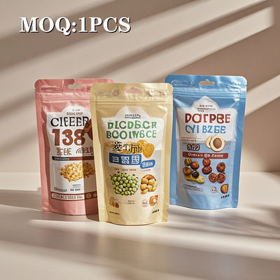 種子,ドライフルーツ,ナッツのための固い再閉袋: Ziplock の耐久性のある食品パッケージング