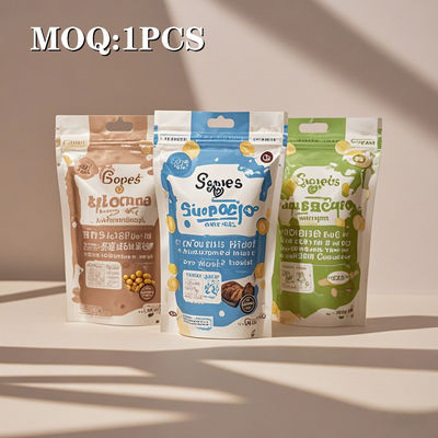 超低MOQ 1枚 快速配送 カスタム デジタル印刷 卸売価格 食品 包装 バッグ マイラー バッグ